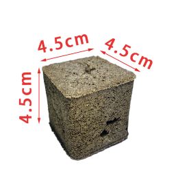 Lids 4.5CM Soilless Cultivation Nursery Blocks Growing Sponge Outdoor Garden DIY Hydroponic Growing Block Nutrient Soil