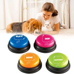 Toys Dog Voice Recording Button Pet Communication Training Buzzer Teach Dog To Talk Recordable Talking Button Intelligence Pet Toy