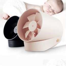 Fans Usb Ventilador Protable Fan Mini Desktop Traquiet Electric Cooling Small Charging Laptop Seven Vane Blow For Home Drop Delivery G Ot8Ew