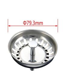 High Quality 793mm 304 Stainless Steel Kitchen Drains Sink Strainer Stopper Waste Plug Philtre Bathroom Basin Drain5753178