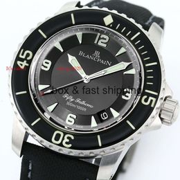 and mechanical luxury watch 45mm waterproof men's 50 1315 trendy business elegant Fifty movement titanium Designer PIIL