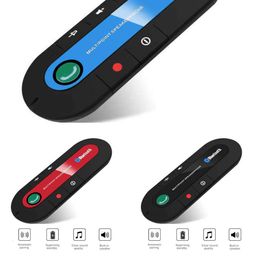 Update Wireless Car Bluetooth Speakers Handsfree Car Kit Hands-Free Bluetooth Speakerphone Sun Visor Mp3 Player Car Accessories