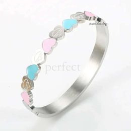 Brand Designer Tiffanybracelet Letters Bracelets Heart Gold Plating Steel Lucky Cuff Women Girls Tiffancy Necklace Wedding Charm Bangles Jewellery Tiffanyset 408