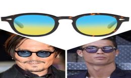 2021 arrive 16 colors S M L size lemtosh sunglasses eyewear johnny depp sun glasses frames top Quality frame with full packaging5558006