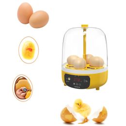 Accessories Mini Eggs Incubator Hatching Machine Turning Hatching Brooder Farm Bird Quail Chicken Poultry Automatic Farm Incubation Tools