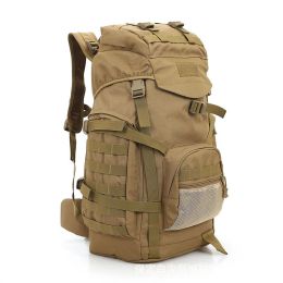 Bags 60L Nylon Waterproof Outdoor Military Tactical Rucksacks MOLLE Sports Bag Camping Hiking Trekking Fishing Hunting Bag Backpack