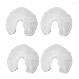 Pillow Quality 50Pc U Shaped Disposable Non-Woven Headrest Paper Beauty Spa Salon Bed Cover Massage Face Cradle Head Rest Covers