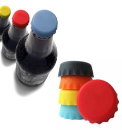 Durable 31cm Silicone Beer Bottle Caps 6 Colors Sealing Plugs Wine Corks Seasoning Lids Bottle Covers Kitchen Gadgets2592724