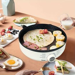 Royalstar Electricity Cake Clang Domestic Deepen High-capacity Steak Pizza Barbecue Hotpot Electric Grill Frying Pancake Pan Delicacy DIY Multifunctional Pled