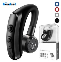 k5 Hands Wireless Bluetooth Earphones Noise Control Business Wireless Bluetooth Headset headphones with Mic for Driver Sport v6528541