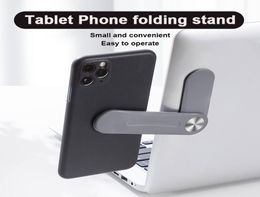 Cell Phone Mounts Laptop screen folding side mount magnetic phone holder multifunctional lazy adjustable stand3859059