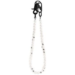 Pendant Necklaces Korean Style 21Aw Pearl Necklace Well Men And Women Collarbone Chain Done Hip-Hop Jewellery Couple Fashion Charm Acces Otyyl