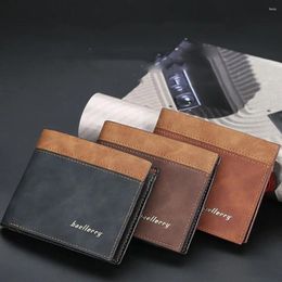 Wallets Europeanness 2 Fold Purse Business Ultrathin Soft Men's Magnetic Buckle Waterproof Wear-resistant Card Wallet Male