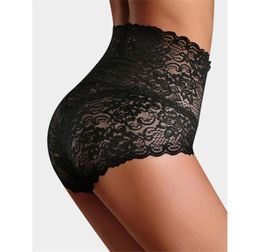 3pcslot Summer Women Sexy Floral Lace Lingerie Briefs Panties Thong Gstring Knickers High Waist Breathable Underwear Panties8868104