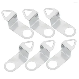 Clocks Accessories 6 Pcs Clock Replacement Parts Wall Hanging Hooks Rear Repair Pendulum Alloy Kit