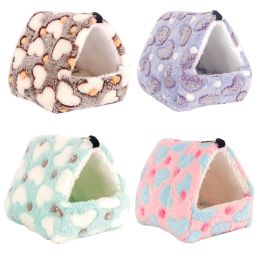 Pens Bird Cage Parrot Nest House Parrot Bird Nest Budgie Bag Warm Winter Hammock Cage Hut Tent Bed Hanging Cave Pet Products