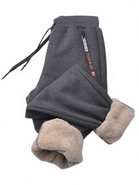 winter Thick Warm Fleece Sweatpants Men Joggers Sportswear Casual Track Pants Plus Size 6XL 7XL 8XL c0nH#