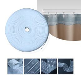 Accessories Transparent Diy Ribbon Curtain Heading Tape Pleat Curtain Pinch Belt Suitable for All Kinds of Curtain Fabric Processing