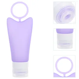 Storage Bottles Silica Gel Bottle Refillable Lotion Holders Emulsion Subpackaging Hand Soap Travel Size Containers