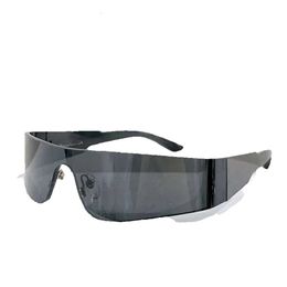 디자이너 여성 패션 브랜드 남성 선글라스 BB0041S 검은 시어 나일론 두꺼운 풀 렌즈 좁은 직사각형 피트 마스크 레이디 캐주얼 안경 UV400