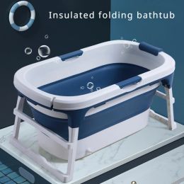 Bathtubs Folding Bath Bucket Large Household Adult Bath Sweat Steam Bucket Children's Bathtub Foldable Bath Tub