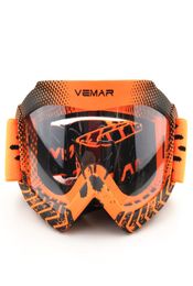 VEMAR Childen Motorcycle Goggles Clear Kids MX MTB OffRoad Dirt Kid Bike Goggles For Motocross Helmet gafas Racing Child Glasses 2900828