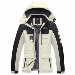 winter Jacket men parka 6XL 7XL 8XL jacket Mens Plus veet thickening Hooded coats ski suit men's casual m jackets coat 898 y07w#
