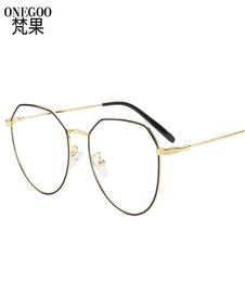 2021 new metal flat lens light weight men039s and women039s general use Korean fashion glass fashionable frame myopia op4930727