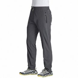 magcomsen Quick Dry Men's Sweatpants with Zip Pocket Summer Lightweight Track Pants for Outdoor Jogging Hiking W0Zo#