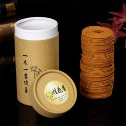Burners 96 Plates/Box Natural Sandalwood Coil Incense Rose Aromatherapy Fragrance Toilet Floral Hygienic Incense Home Teahouse Decor