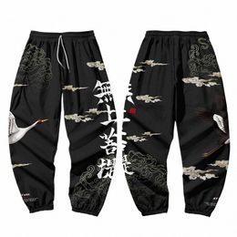 oversize 6XL Summer Autumn Printed Hip Hop Trousers Streetwear Joggers Harajuku Sweatpant Men Chinese Style Pocket Cargo Pants 88id#