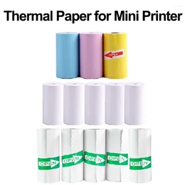 Thermal Paper White Colourful Adhesive Sticker Label Print For Pocket Printer