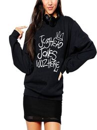 Vsenfo Jughead Jones Wuz Here Crewneck Sweatshirt Women Casual Hoodies Hipster Tv Shows Ladies Juggie Sweatshirt6836251