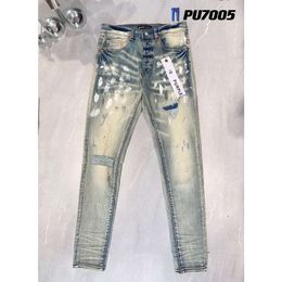 Jeans viola di marca High Street americana