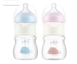 Baby PPSU Glass Bottle Widebore Quick Flush Baby Bottle Anticolic Newborn Milk Bottle Training Baby Feeding Accessories Water 213420311