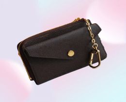 Designer Wallet Fashion Womens Mini Zippy Organizer Bag Credit Card Holder Coin Purse Key Pouch Purses Keychain Bags Clutch Wallet3387827