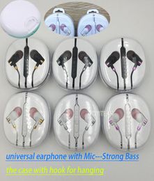 strong bass cell phone earphone with microphone and volume control for smartphone mp3 mp4 good sound headphones9017963