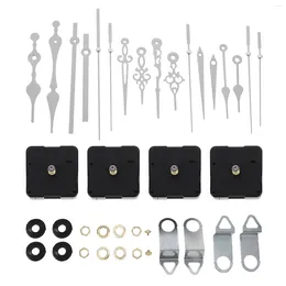 Clocks Accessories 4 Sets Replacing Quartz Clock Movements Mechanism DIY Pointer Part