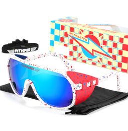 One Piece Sunglasses Men Sports Removable Shield Sun Glasses Unisex Equipped With ANSI Z87+ UV400 Lens Grand-Prix2777760