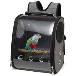 Nests Bird Parrot Backpack Carrier Travel Bag for Parakeets Cockatiels Conures Finches Lovebirds Small Medium Birds Cage bird travel