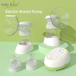 Anly Kiss Silicone Adjustable Electric Automatic Maternity Breastpump With Bottle and Pacifier Factory Directly 240311