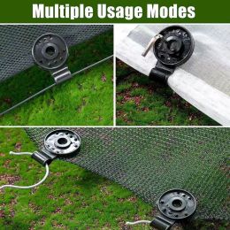Accessories 50Pcs Shade Cloth Clips Shade Fabric Clamps Grommets For Net Mesh Cover Sunblock Fabric In Garden Backyard