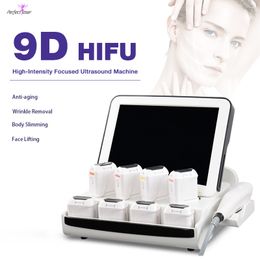 2023 HIFU Facial Machine Face lift Wrinkle Removal Anti Aging Skin Tightening Beauty Machine Salon Use FDA Approved