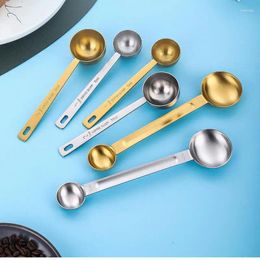 Coffee Scoops Bean Spoon Measuring Spoons For Baking Double-End Design Measure Spices Beans Flour And Sauces