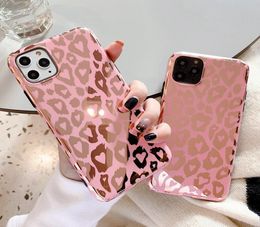 Luxury Sexy Leopard Print Plating Phone Cases Soft Silicone For iPhone 7 8 Plus 11 12 Pro XS Max XR 12promax Woman Cover Gift8536743