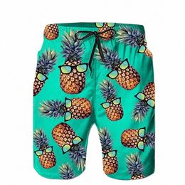 Funny Pine Mens Hawaii Beach Surf Board Shorts Sportwear Pants Vacati Boy Summer Summer Roupas Cool Y7T1#