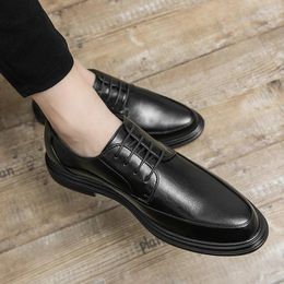 Dress Shoes Soft Sole Formal Oxfords Men's Wedding Party Office Workplace High Quality