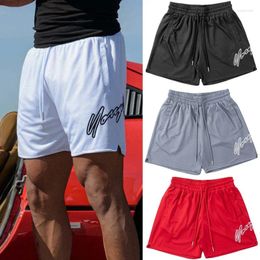 Men's Shorts Quick Drying Mesh Sports Casual Basketball Training Pants Beach Wear Summer 2024
