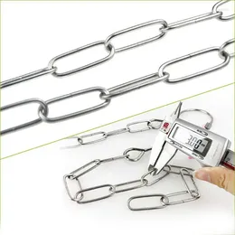 Hangers Stainless Steel Clothes Market Shop Display Hanging Chain Hooks With Ring Hanger Household Tools