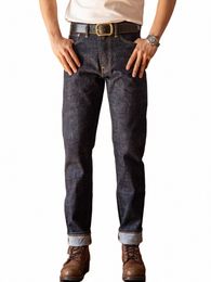 red Tornado 501 CT Customised Tapered Jeans 14oz Seedge Denim Pants Sanforized H7WP#